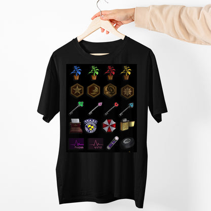 Resident Evil In Game Icons Premium Unisex T-shirt