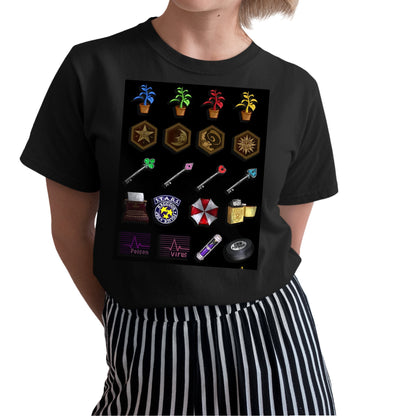 Resident Evil In Game Icons Premium Unisex T-shirt