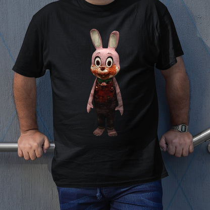 Robbie Rabbit Silence Hill Unisex T-shirt, Gamer Shirt, Gaming Gift