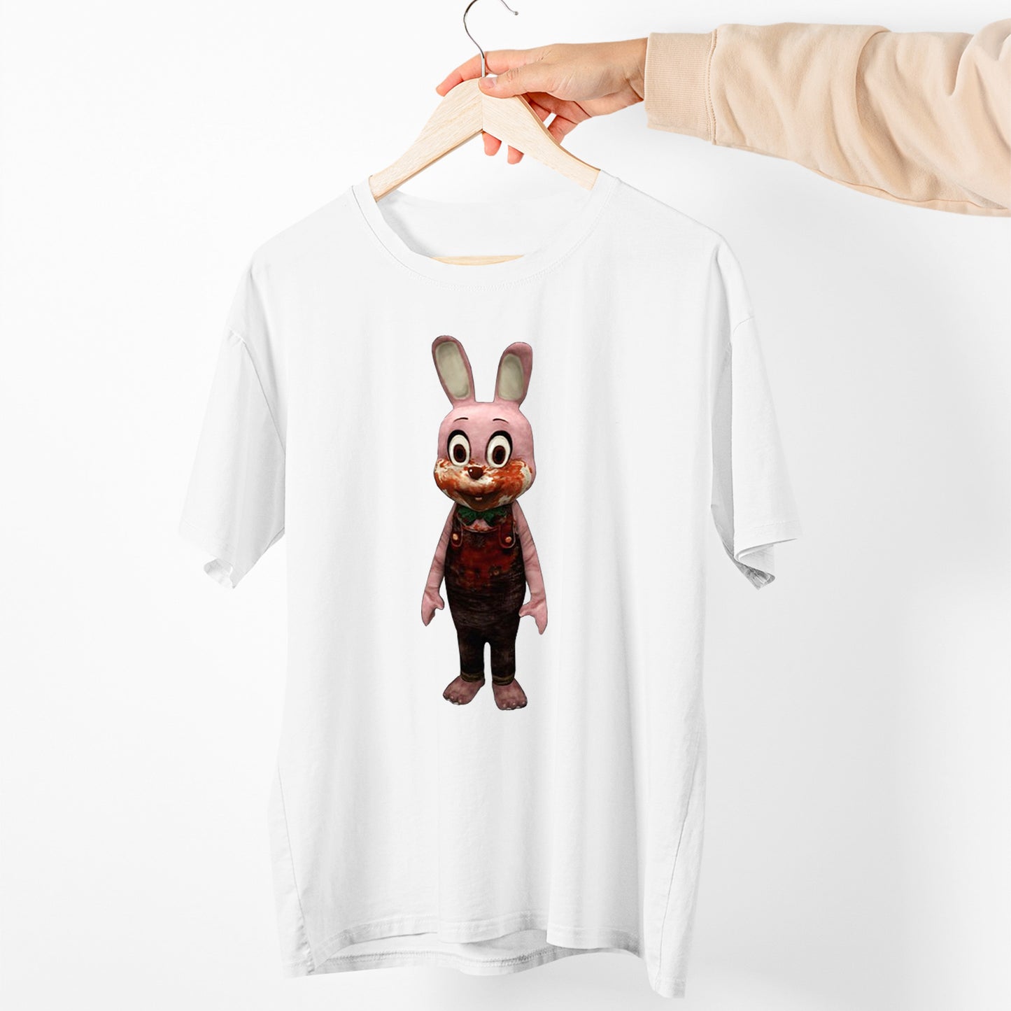 Robbie Rabbit Silence Hill Unisex T-shirt, Gamer Shirt, Gaming Gift