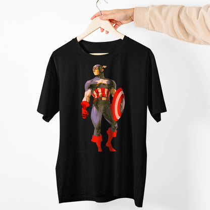 Captain America Steve Rogers | Marvel VS Capcom 2: Age of New Heroes Premium Unisex T-shirt