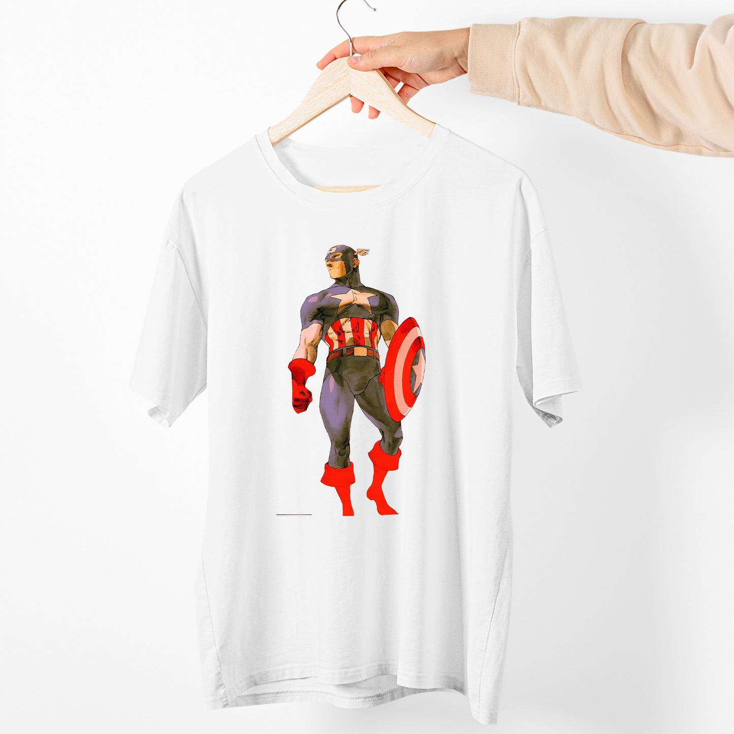 Captain America Steve Rogers | Marvel VS Capcom 2: Age of New Heroes Premium Unisex T-shirt