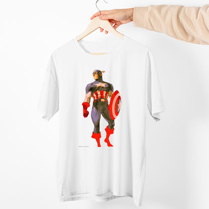 Captain America Steve Rogers | Marvel VS Capcom 2: Age of New Heroes Premium Unisex T-shirt