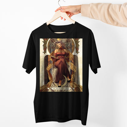 Rose Street Fighter Tarot Card Premium Unisex T-shirt