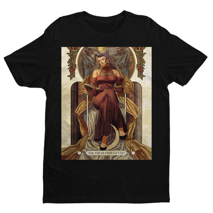 Rose Street Fighter Tarot Card Premium Unisex T-shirt