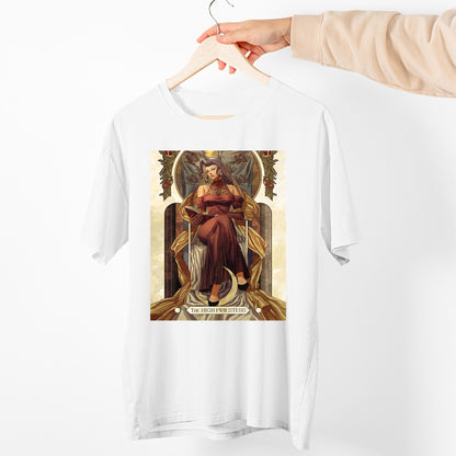 Rose Street Fighter Tarot Card Premium Unisex T-shirt