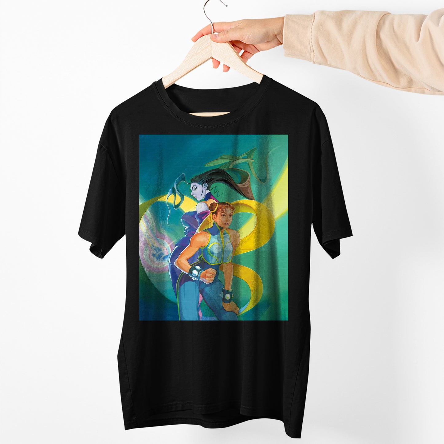 Rose X Chun Li | Street Fighter Game Premium Unisex T-shirt