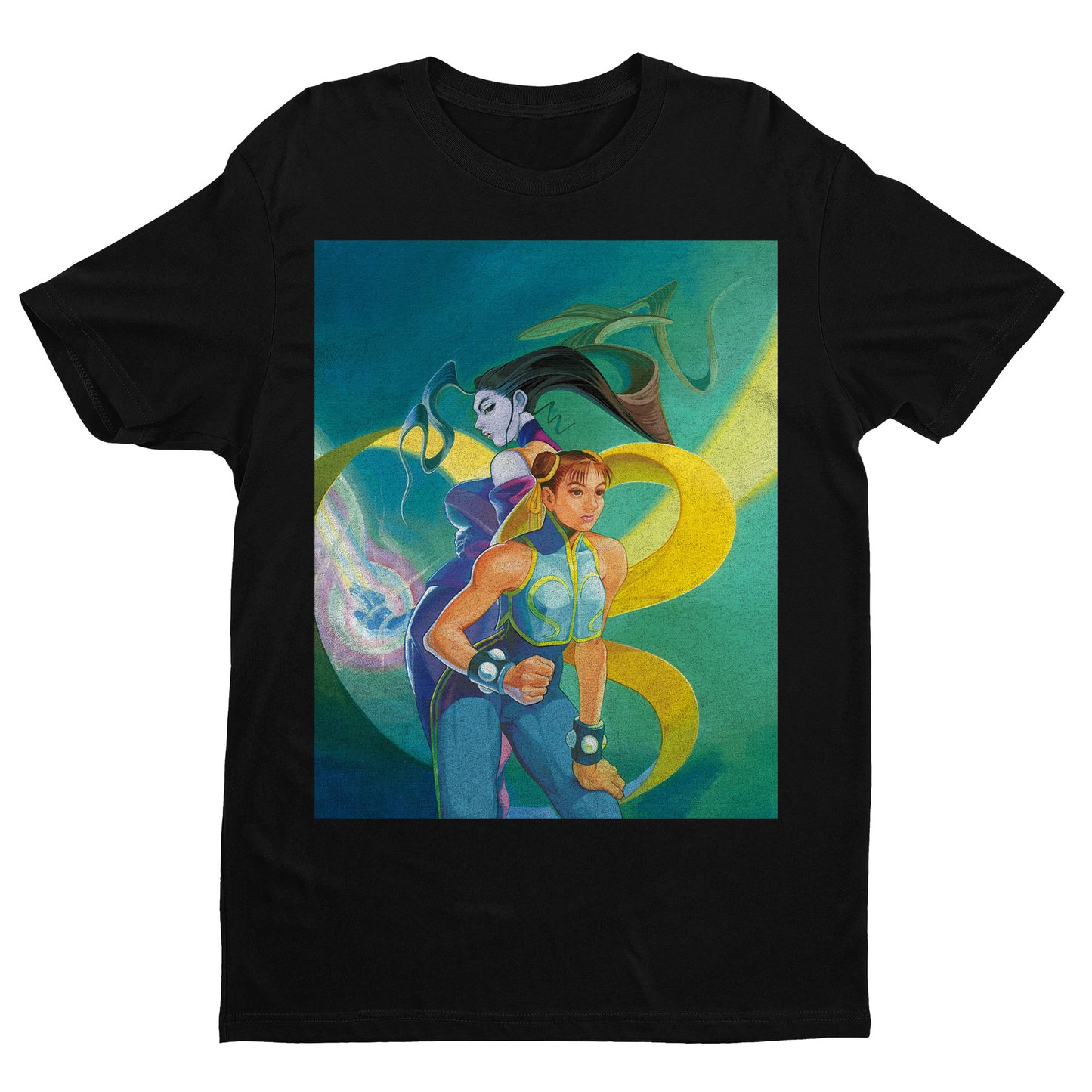 Rose X Chun Li | Street Fighter Game Premium Unisex T-shirt
