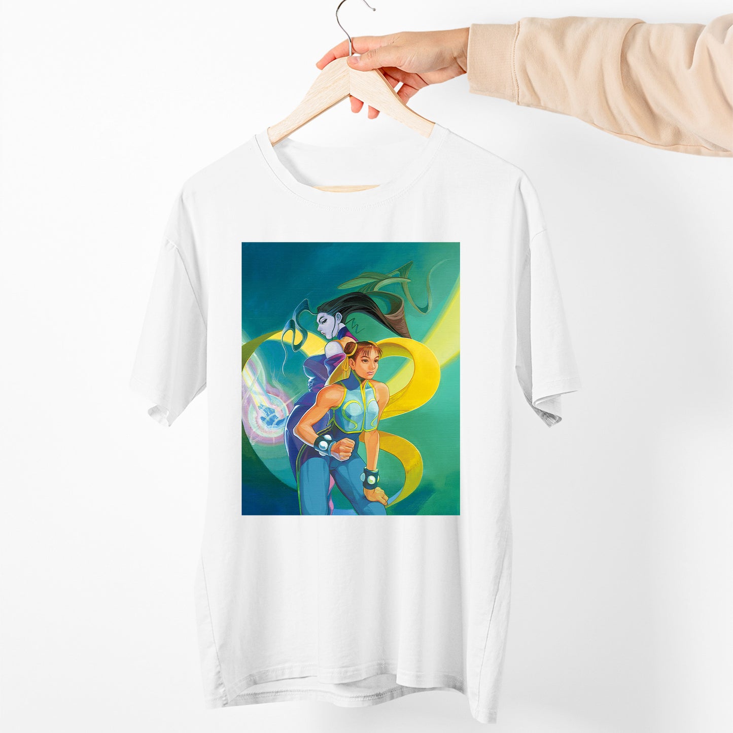 Rose X Chun Li | Street Fighter Game Premium Unisex T-shirt