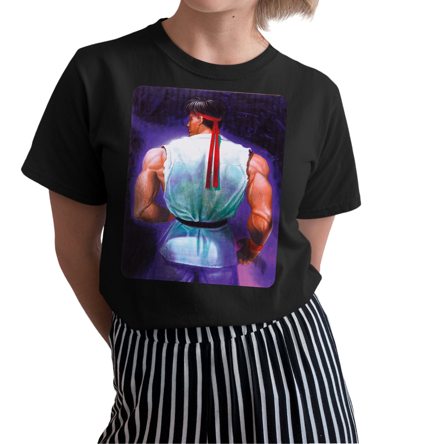 Ryu World Warrior Arcade Flyer | Street Fighter Premium Unisex T-shirt