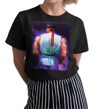 Ryu World Warrior Arcade Flyer | Street Fighter Premium Unisex T-shirt