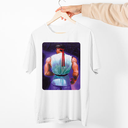 Ryu World Warrior Arcade Flyer | Street Fighter Premium Unisex T-shirt