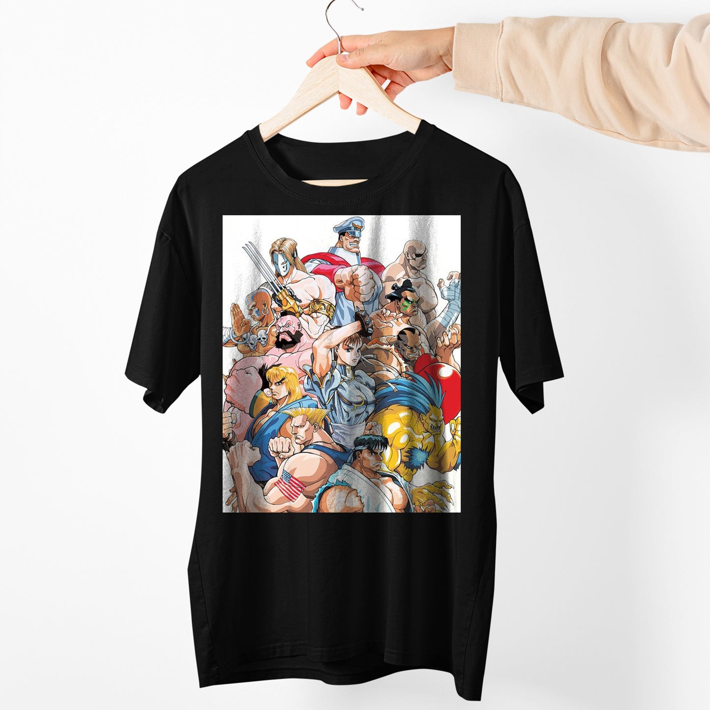 Street Fighter 2 Champion Edition Cast Premium Unisex T-shirt