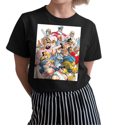 Street Fighter 2 Champion Edition Cast Premium Unisex T-shirt