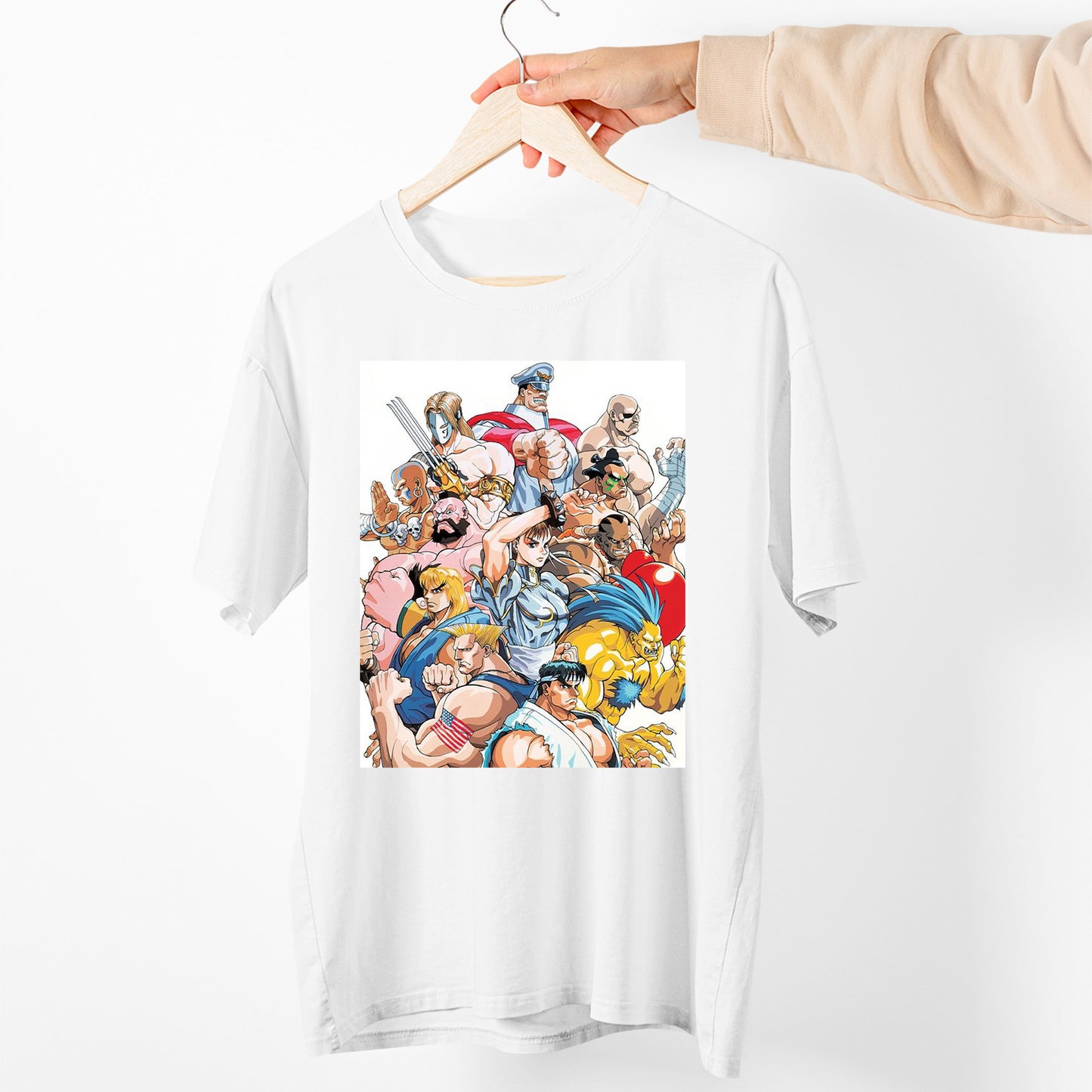 Street Fighter 2 Champion Edition Cast Premium Unisex T-shirt