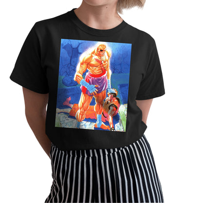 Sagat In Stage | Street Fighter Premium Unisex T-shirt