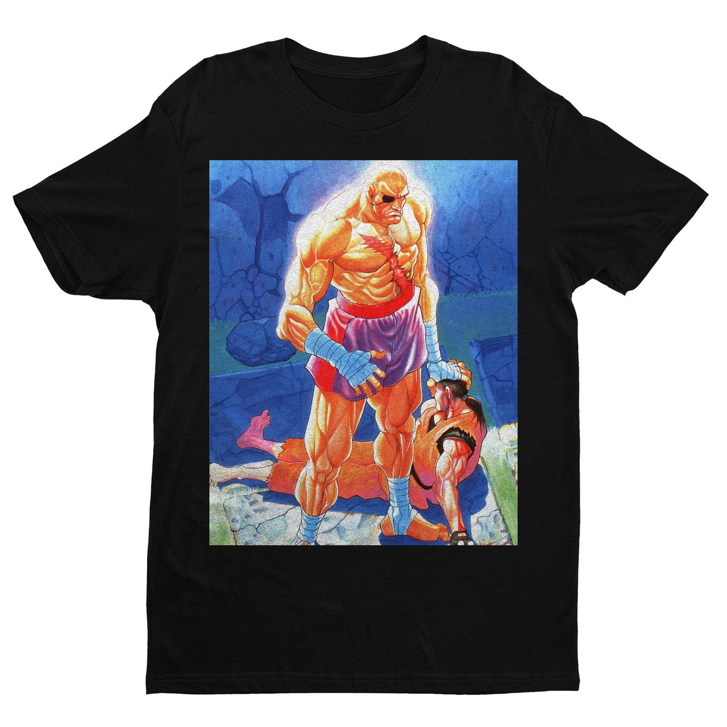 Sagat In Stage | Street Fighter Premium Unisex T-shirt