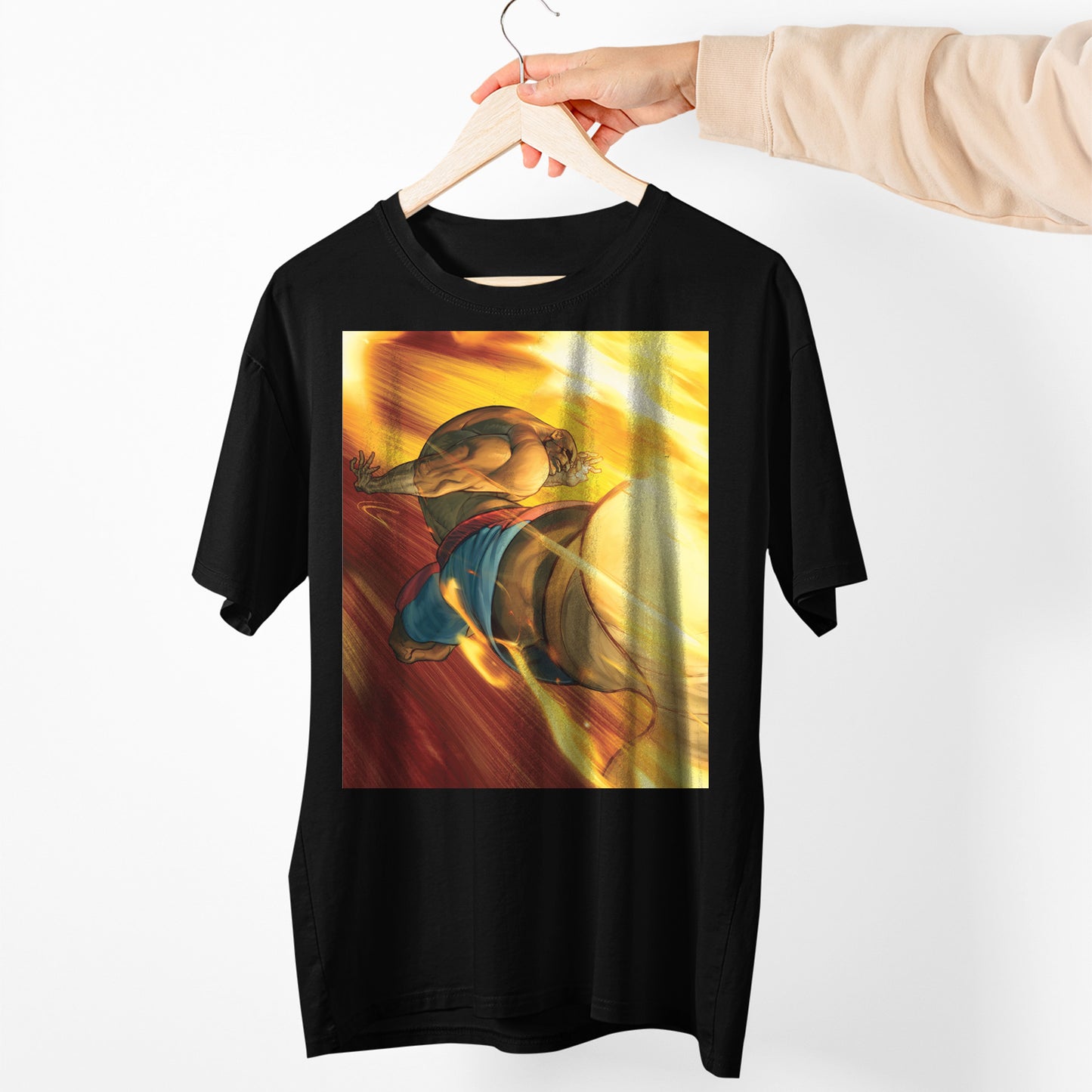 Sagat Street Fighting Unisex T-shirt, Gamer Shirt, Gaming Gift