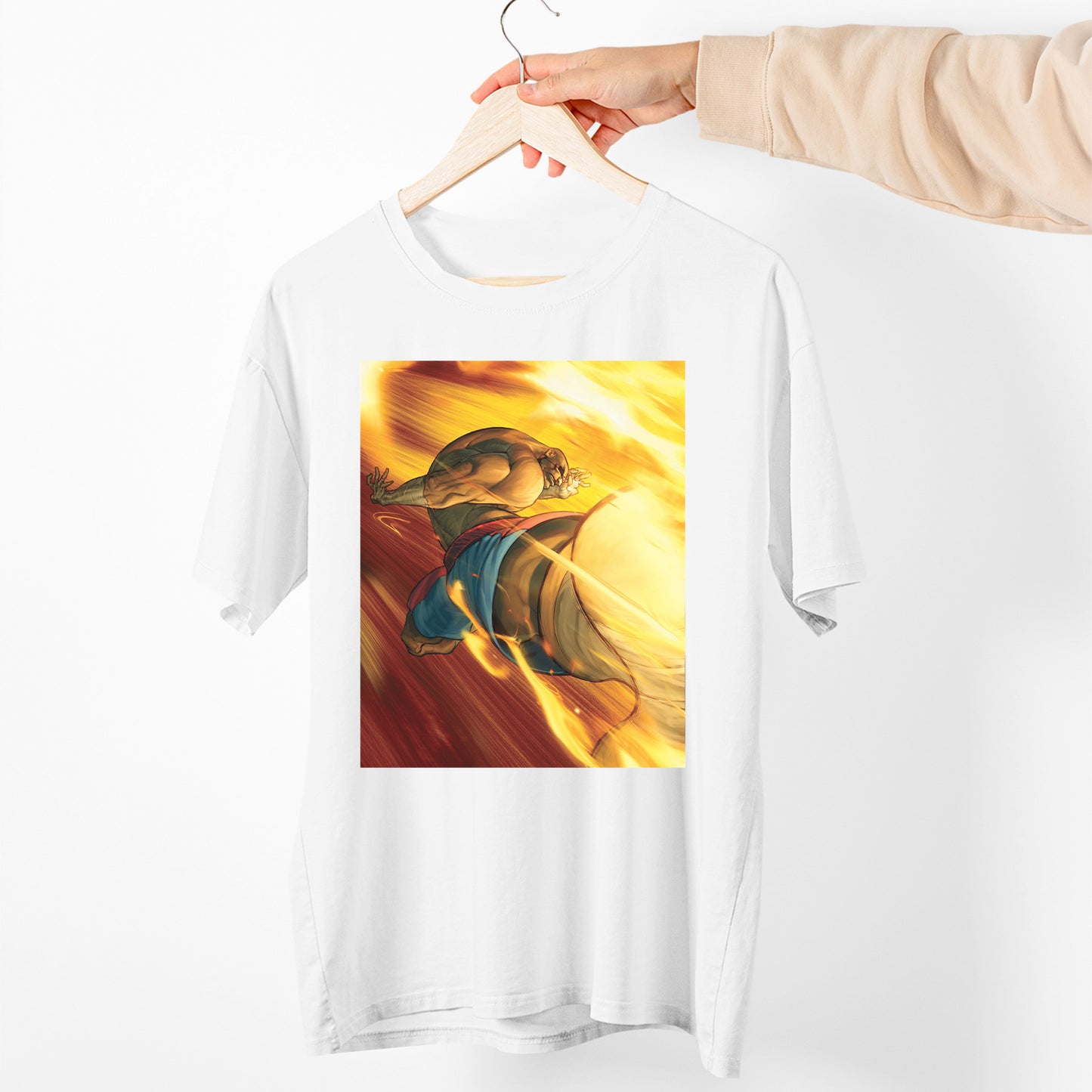 Sagat Street Fighting Unisex T-shirt, Gamer Shirt, Gaming Gift