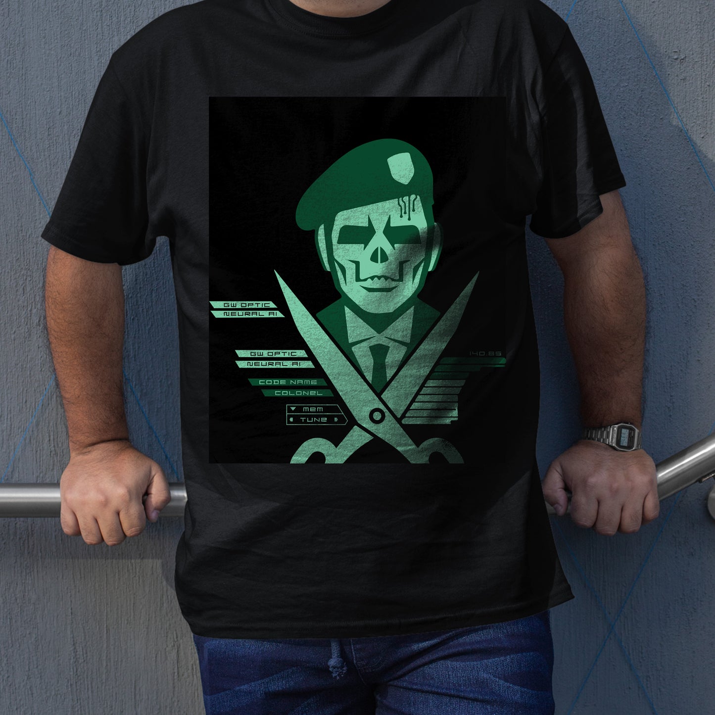 Scissor 61 MGS 2 MGS2 Unisex T-shirt, Gamer Shirt, Gaming Gift