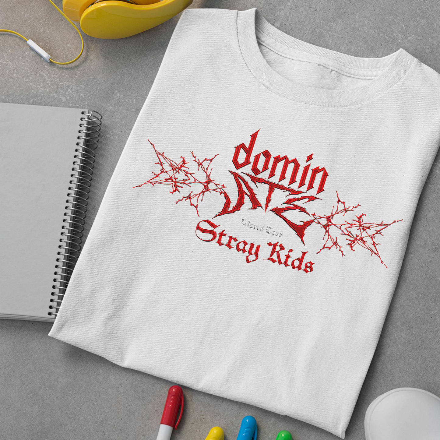 Stray Kids Shirt, Stray Kids DominATE World Tour US Shirt, SKZ Merch