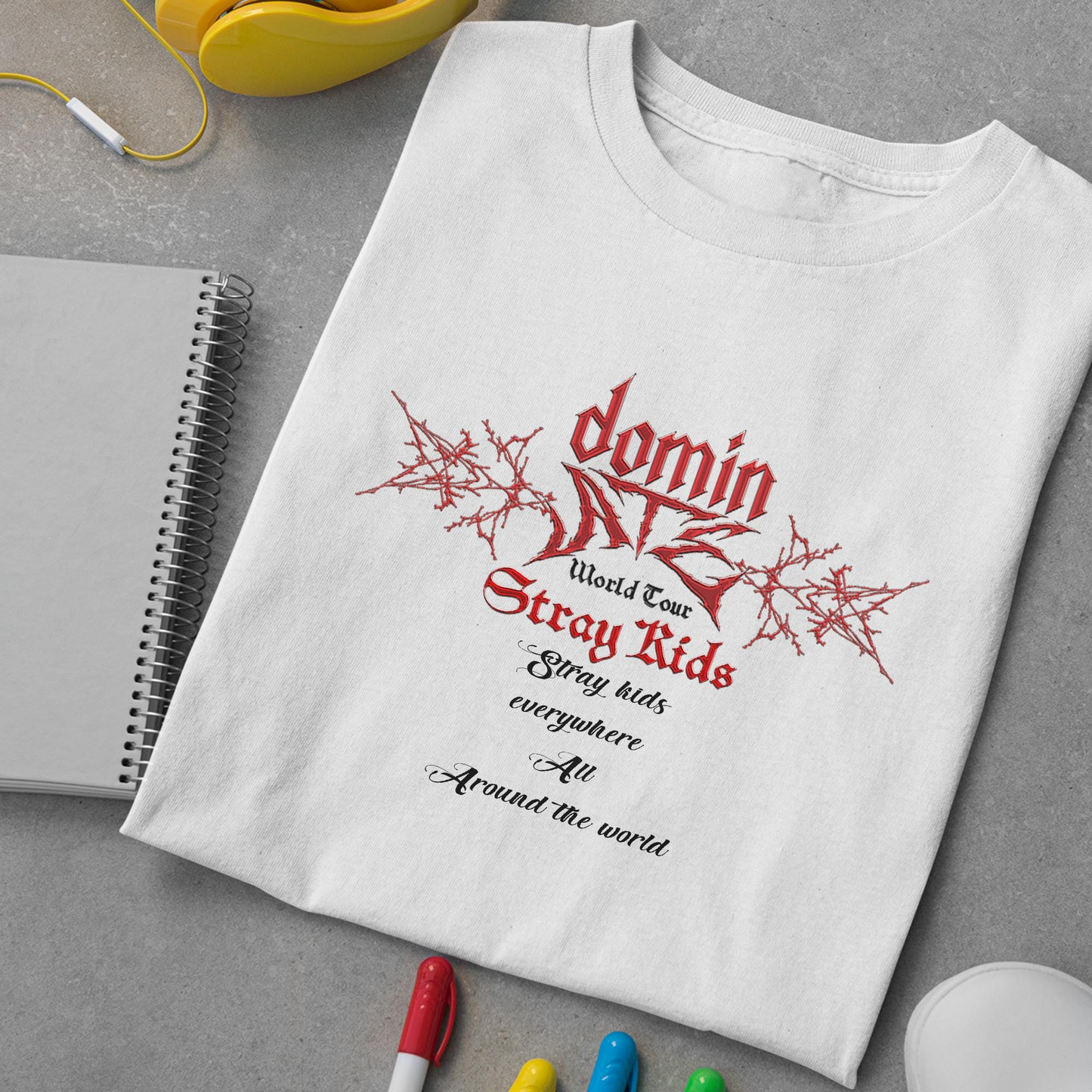 Stray Kids dominATE World Tour Shirt, Stray Kids Shirt, SKZ Merch