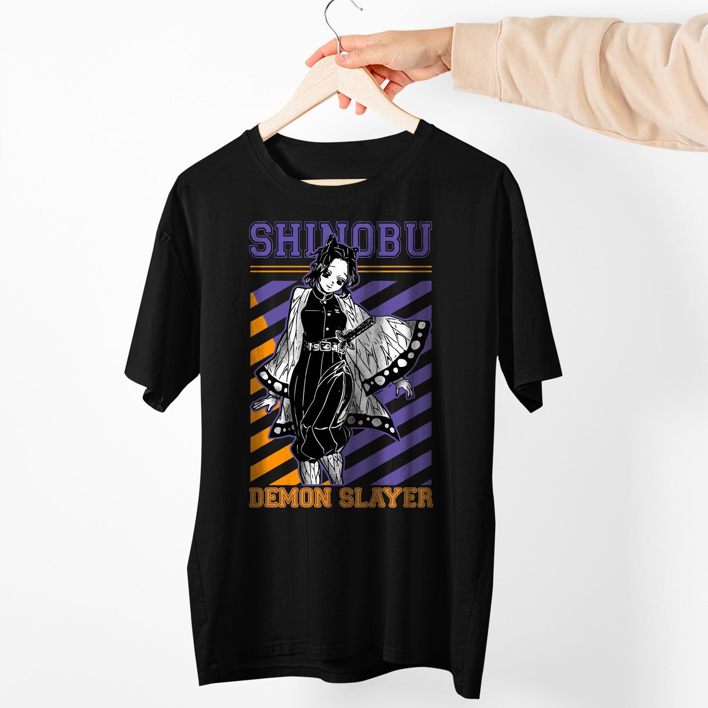 Shinobu Kochō Insect Breath Hashira | Demon Slayer: Kimetsu no Yaiba Premium Unisex T-Shirt