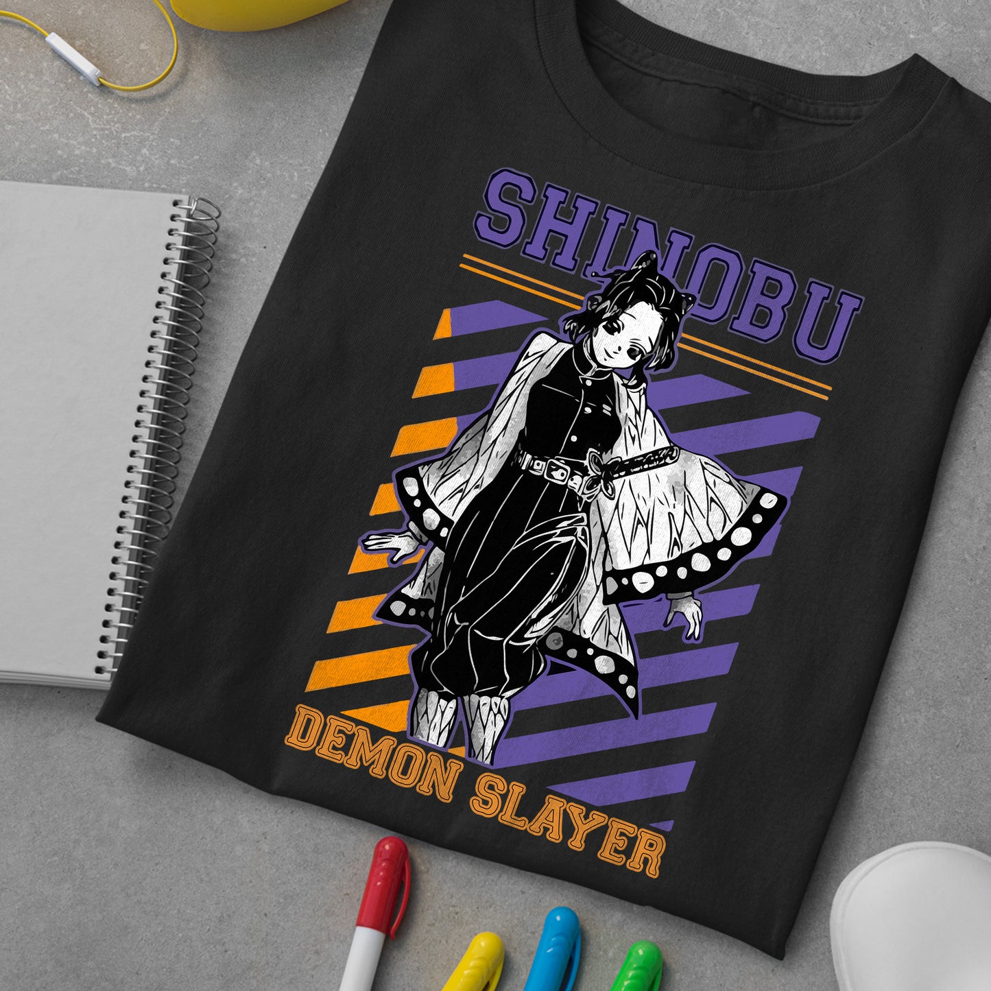 Shinobu Kochō Insect Breath Hashira | Demon Slayer: Kimetsu no Yaiba Premium Unisex T-Shirt