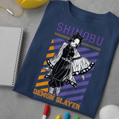 Shinobu Kochō Insect Breath Hashira | Demon Slayer: Kimetsu no Yaiba Premium Unisex T-Shirt