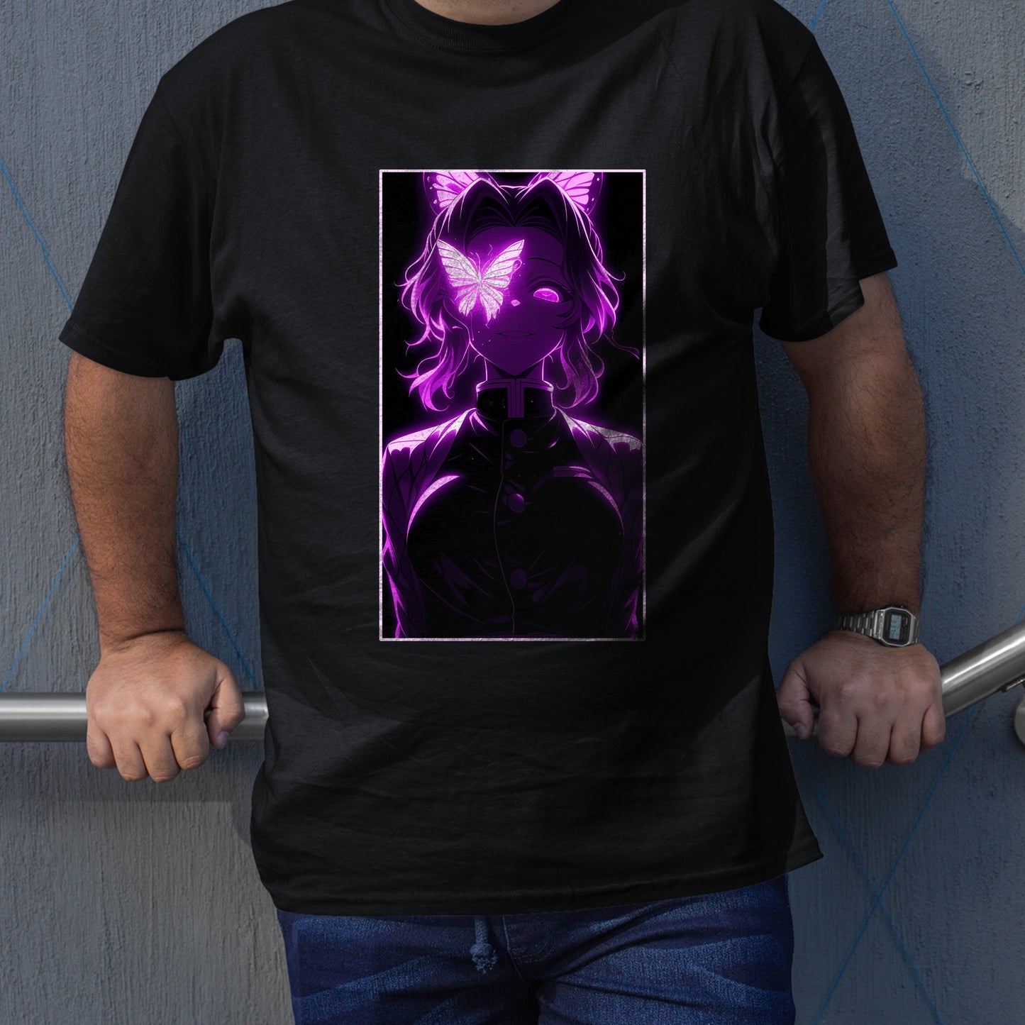 Shinobu Exclusive Art | Demon Slayer: Kimetsu no Yaiba Premium Unisex T-Shirt