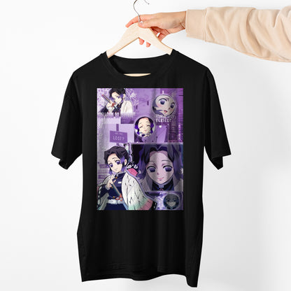 Shinobu Kocho Collage Art | Demon Slayer: Kimetsu no Yaiba Premium Unisex T-Shirt