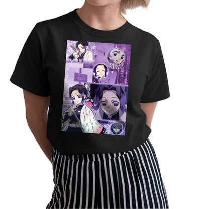 Shinobu Kocho Collage Art | Demon Slayer: Kimetsu no Yaiba Premium Unisex T-Shirt