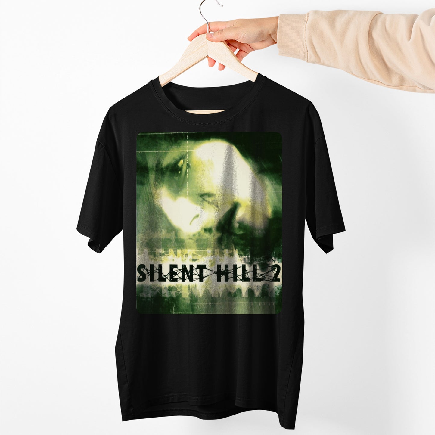 Silence Hill 2 PS2 Cover Unisex T-shirt, Gamer Shirt, Gaming Gift