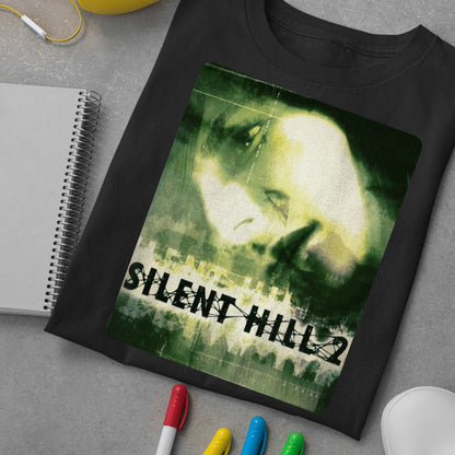 Silence Hill 2 PS2 Cover Unisex T-shirt, Gamer Shirt, Gaming Gift
