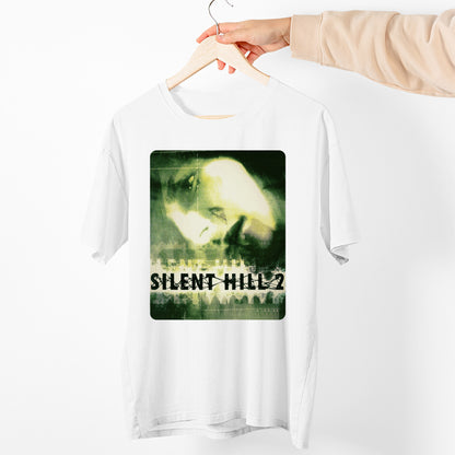 Silence Hill 2 PS2 Cover Unisex T-shirt, Gamer Shirt, Gaming Gift