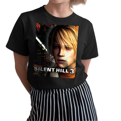 Silence Hill 3 NTSC America Cover Unisex T-shirt, Gamer Shirt, Gaming Gift