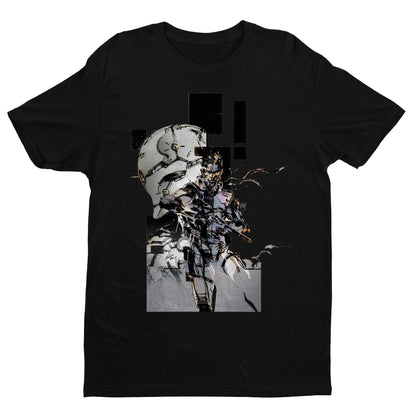 Solid Snake & Gray Fox Unisex T-shirt, Gamer Shirt, Gaming Gift