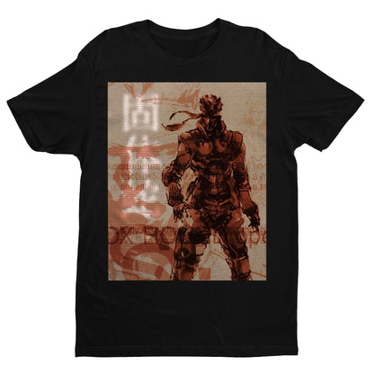 Solid Snake MGS1 MGS Unisex T-shirt, Gamer Shirt, Gaming Gift