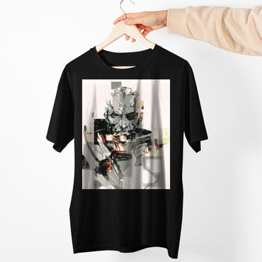Solidus Snake Sketch MGS Unisex T-shirt, Gamer Shirt, Gaming Gift