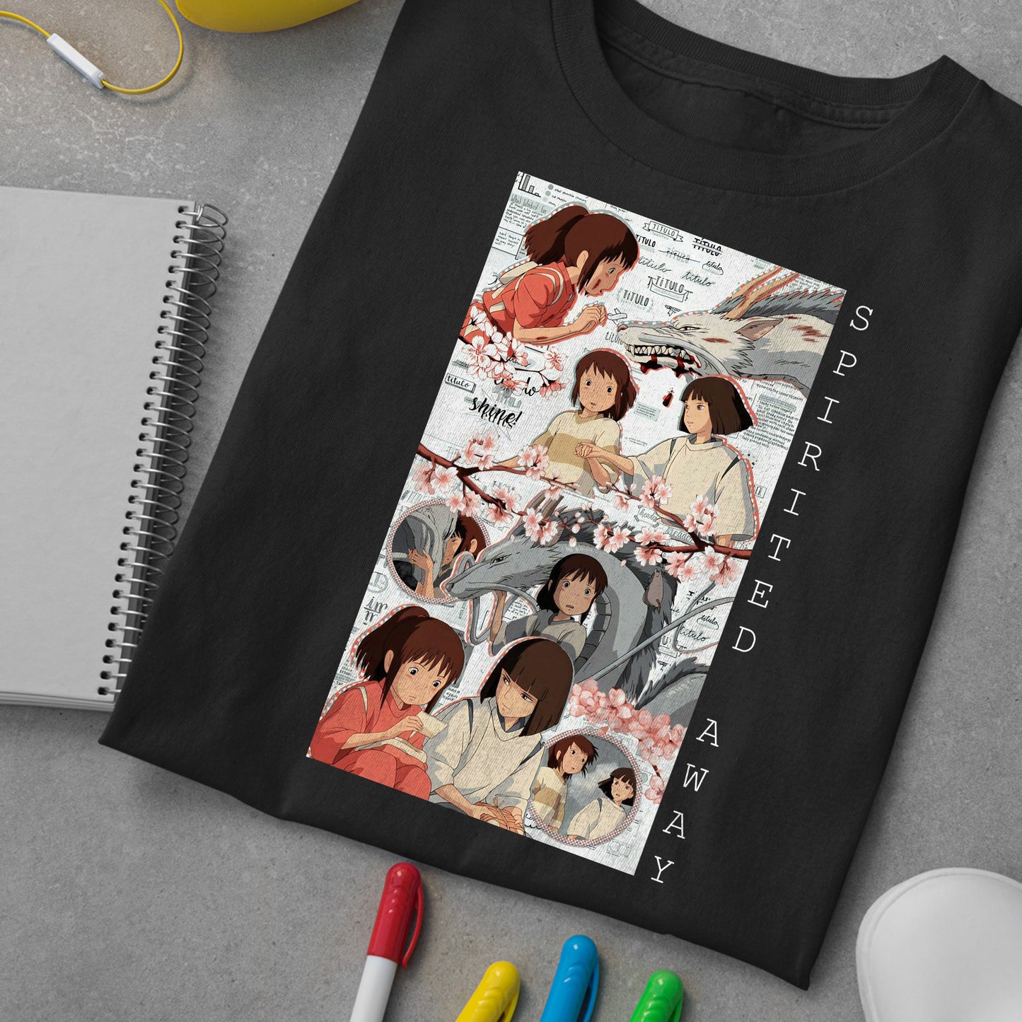Spirited Away Shirt, Comfort Colors Ghibli, Haku Shirt, No Face Shirt, Chihiro And Haku