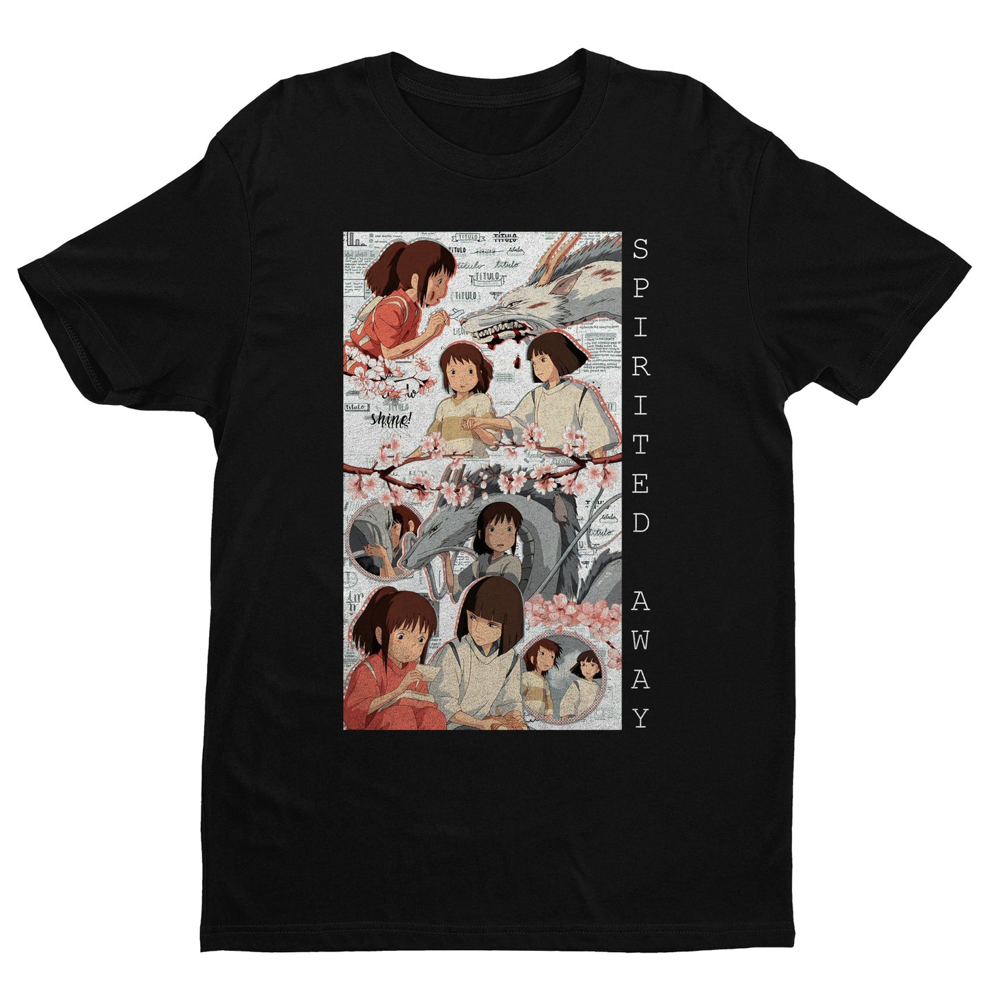 Spirited Away Shirt, Comfort Colors Ghibli, Haku Shirt, No Face Shirt, Chihiro And Haku