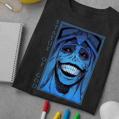 Statue Of God Solo Leveling Shirt, Solo Leveling God Shirt, Anime Tshirt, Solo Level Shirt, Anime Gifts, Creepy Anime Shirt
