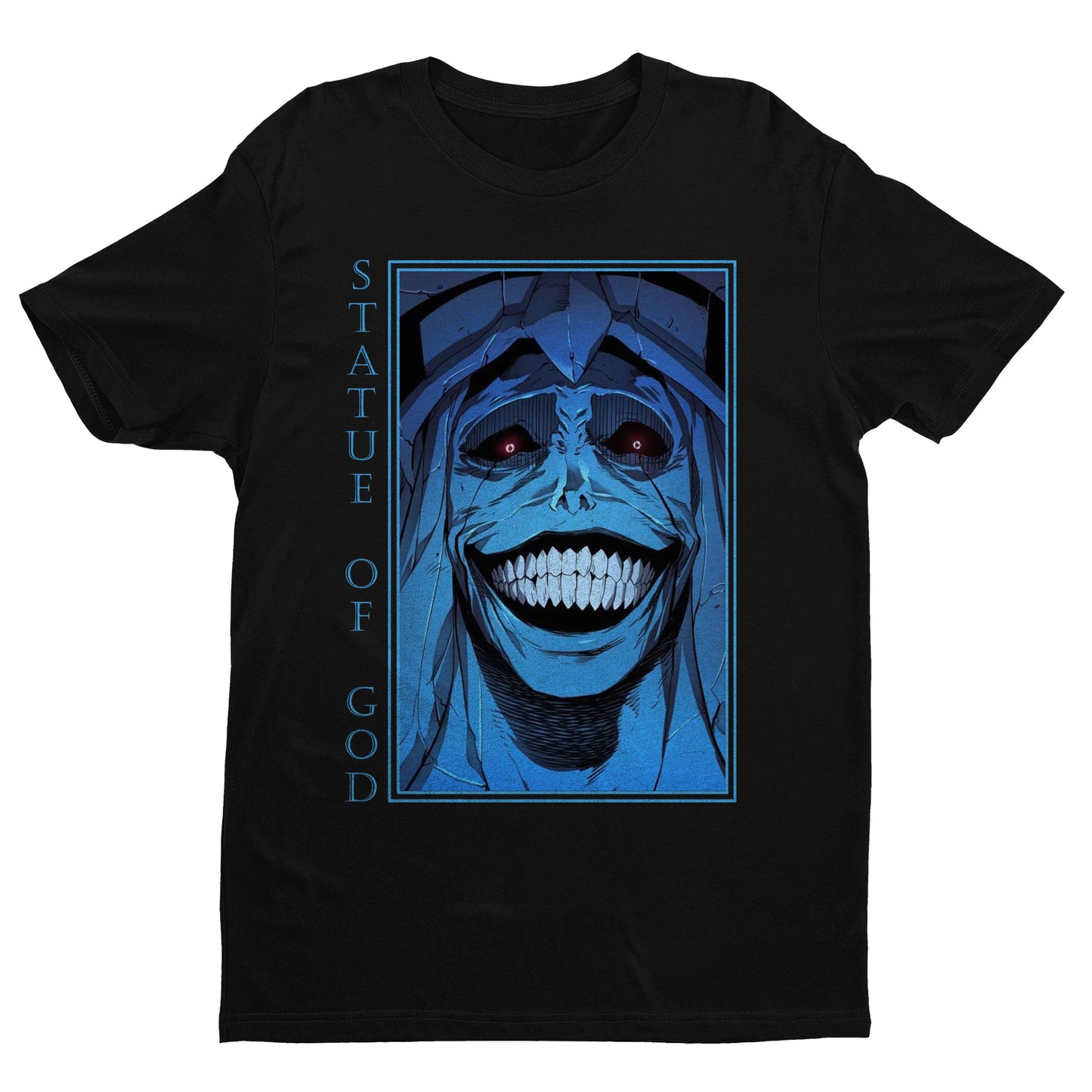 Statue Of God Solo Leveling Shirt, Solo Leveling God Shirt, Anime Tshirt, Solo Level Shirt, Anime Gifts, Creepy Anime Shirt