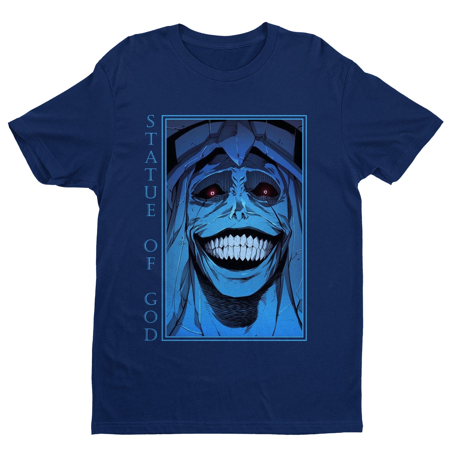 Statue Of God Solo Leveling Shirt, Solo Leveling God Shirt, Anime Tshirt, Solo Level Shirt, Anime Gifts, Creepy Anime Shirt
