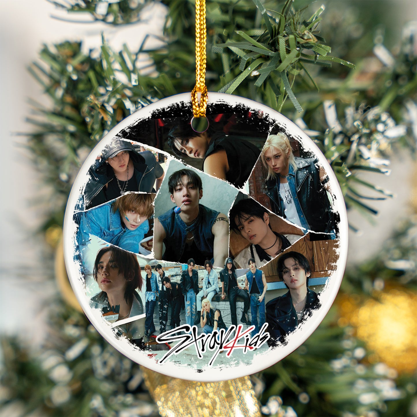 Stray Kids Ornament, KPOP Christmas Ornament, Unique Stray Kids Gift For Stay