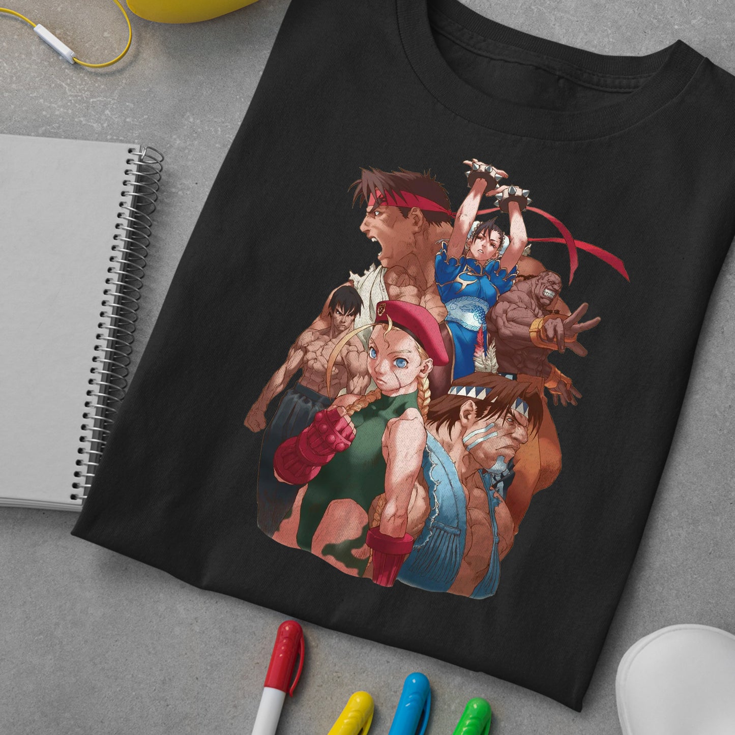 Street Fighting Collection PSX Unisex T-shirt, Gamer Shirt, Gaming Gift