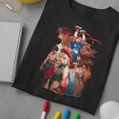 Street Fighting Collection PSX Unisex T-shirt, Gamer Shirt, Gaming Gift