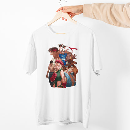 Street Fighting Collection PSX Unisex T-shirt, Gamer Shirt, Gaming Gift