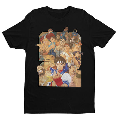 Street Fighting Zero 2 Unisex T-shirt, Gamer Shirt, Gaming Gift