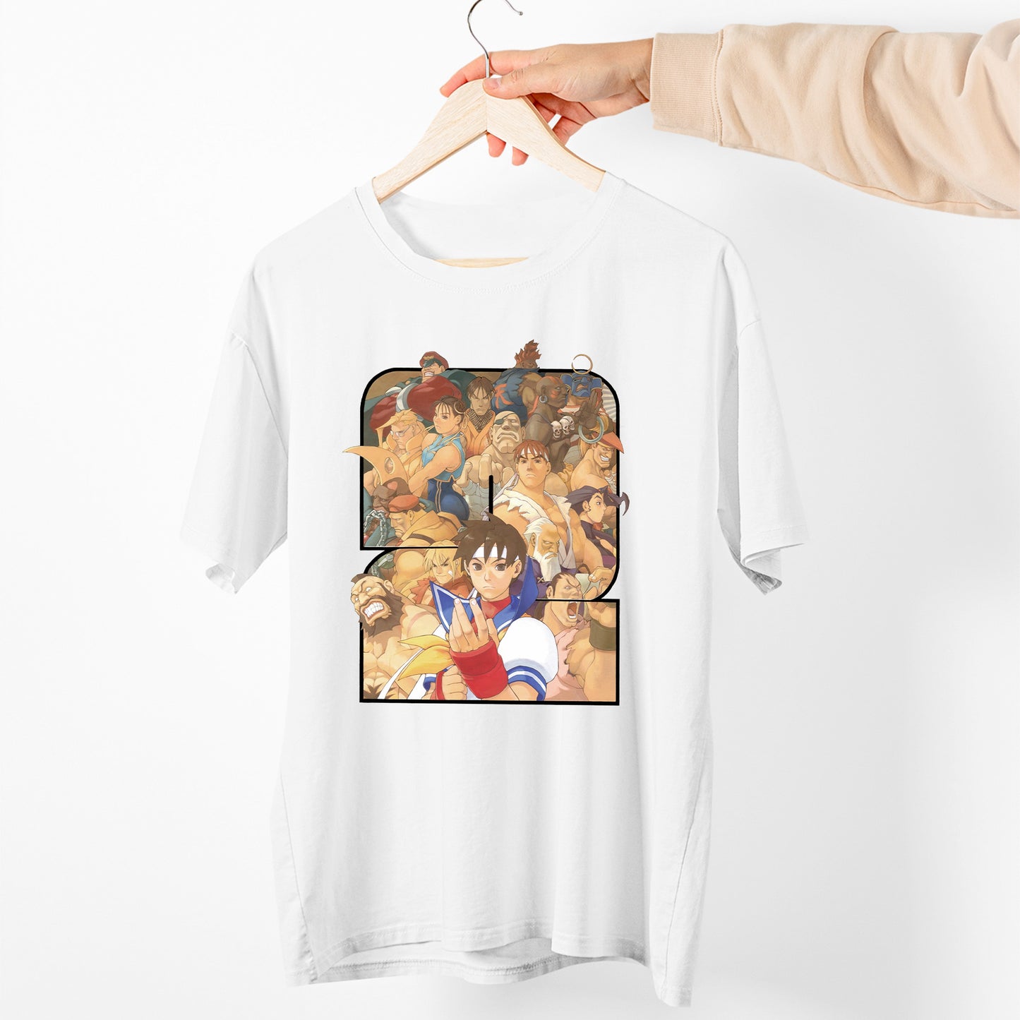 Street Fighting Zero 2 Unisex T-shirt, Gamer Shirt, Gaming Gift